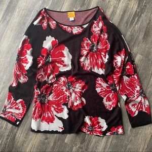 Floral Sweater